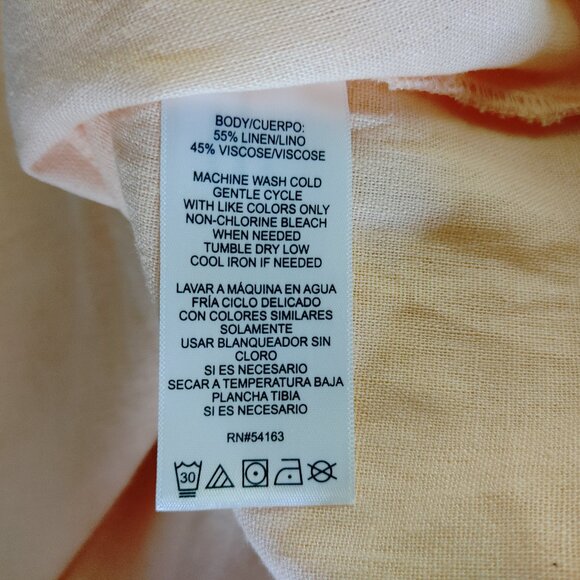 Women's MAXI Linen Dress Size: L - Picture 8 of 16